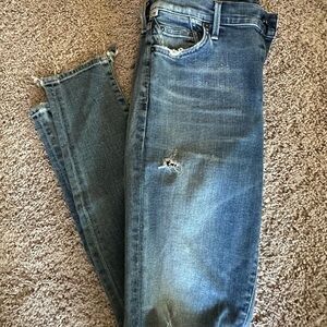 Citizens Of Humanity Blue Skinny Jeans